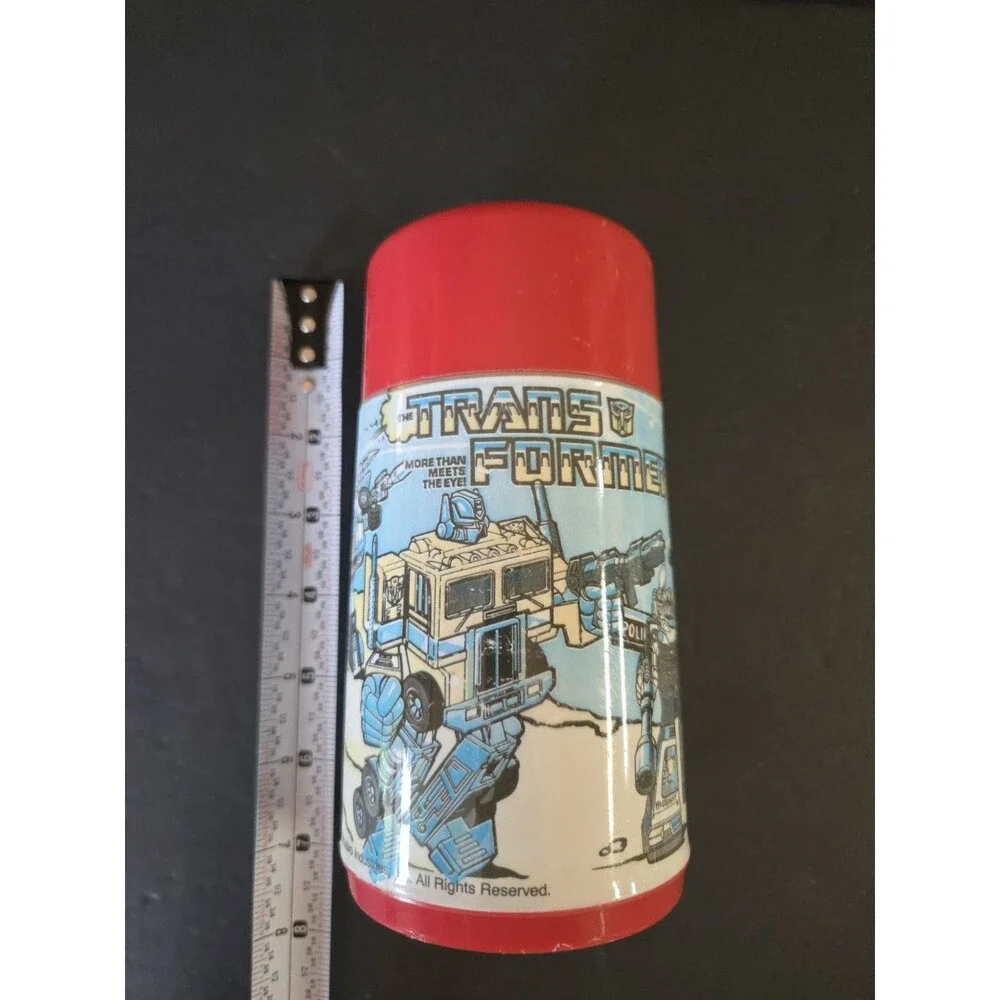 1984 Transformers Aladdin Lunch Bottle Vintage For Lunchbox Good Used Condition